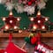 Glitzhome® 7.5" Marquee LED Star Stocking Holder
